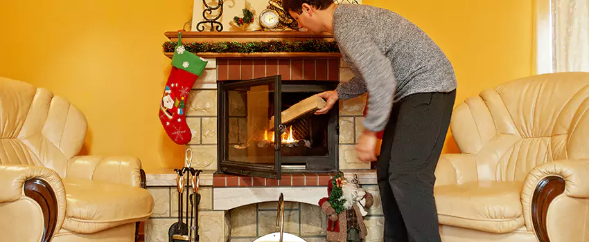 Gas to Wood-Burning Fireplace Conversion Services in Bergenfield, New Jersey