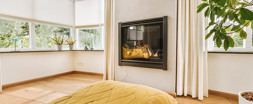 Residential Fireplace Ceramic Glass Installation in Bergenfield, NJ