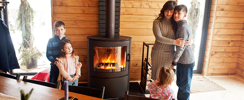 Morso Cast Iron Fireplace Insert Installation in Bergenfield, New Jersey