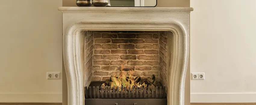 Vintage-style Fireplace Redesign in Bergenfield, New Jersey