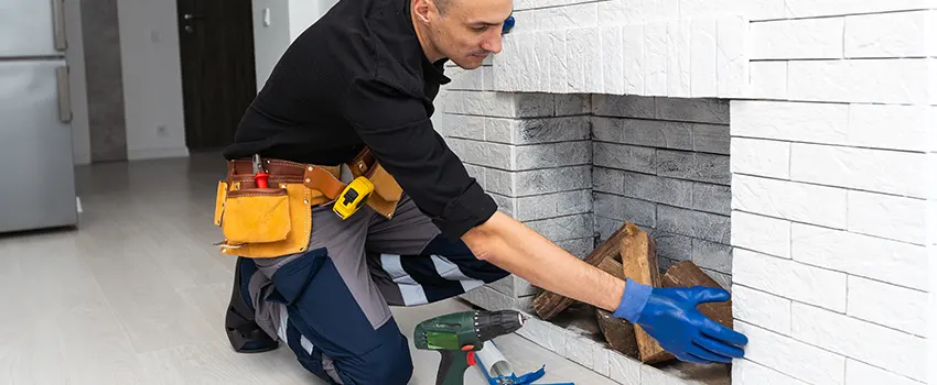 Fireplace Damaged Damper Frame Repair Services in Bergenfield, New Jersey